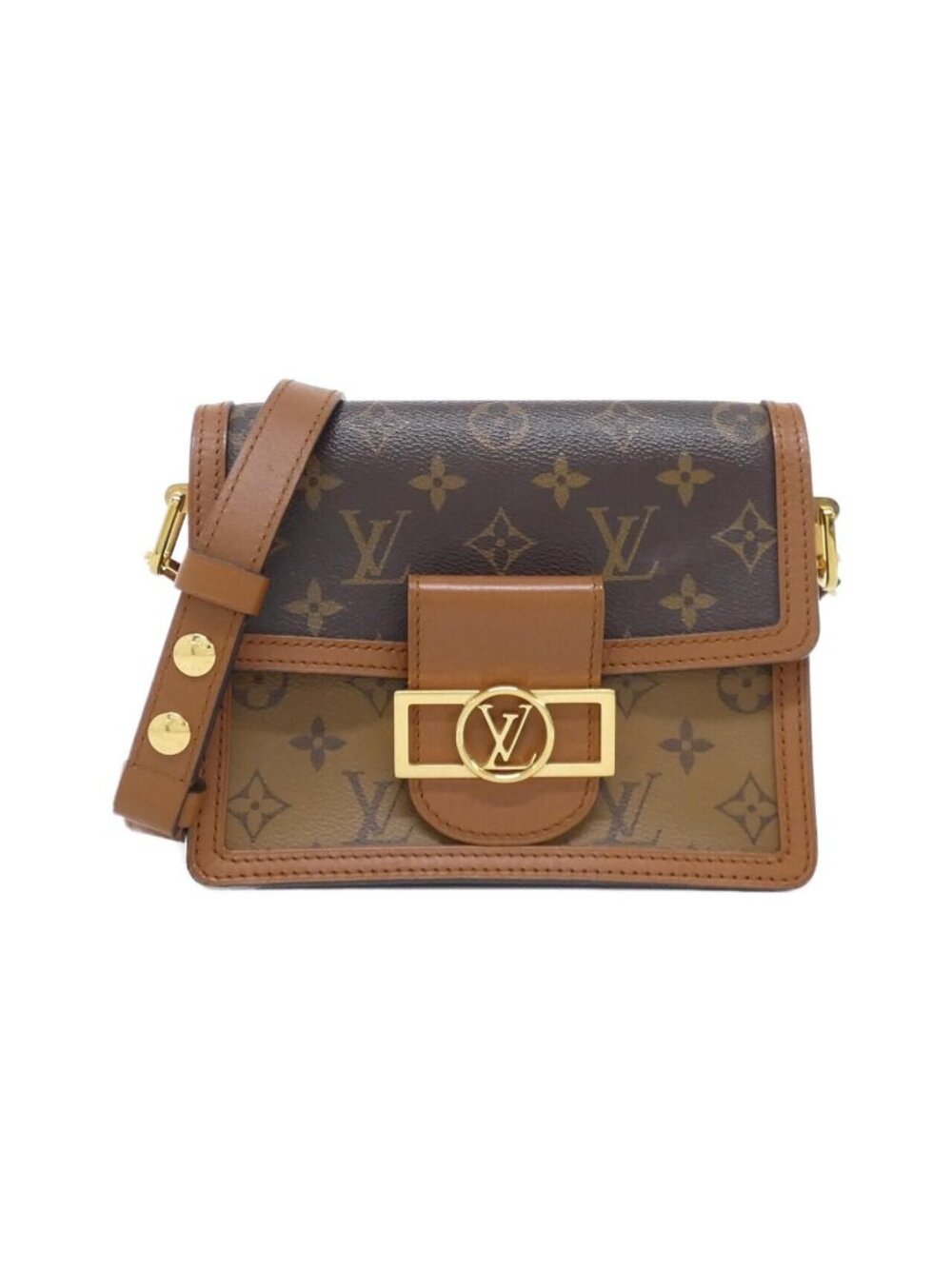 Louis Vuitton Monogram Reverse Dauphine Shoulder Bag